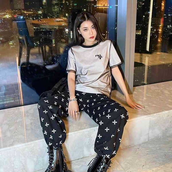 summer new letter sequin mesh two short sleeved loose thin round neck t-shirt women, White
summer new letter sequin mesh two short sleeved loose thin round neck t-shirt women, White