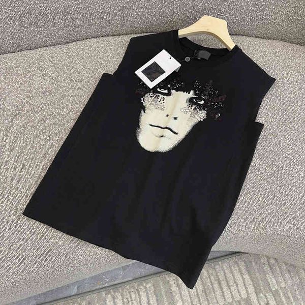women's t-shirt designer heavy industry sequin embroidery figure short sleeved t-shirt women's spring 2022 new round neck small fr, White
women's t-shirt designer heavy industry sequin embroidery figure short sleeved t-shirt women's spring 2022 new round neck small fr, White