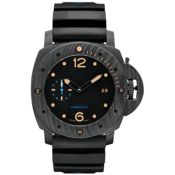 pam 0616 mens automatic watches 47mm dial black color 2555 mechanical movement carbotech wristwatch luminous, Slivery;brown
pam 0616 mens automatic watches 47mm dial black color 2555 mechanical movement carbotech wristwatch luminous, Slivery;brown