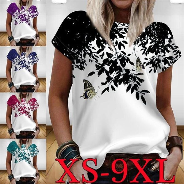 women fashion summer casual printed short sleeve v-neck t-shirt xs-9xl 220511, White
women fashion summer casual printed short sleeve v-neck t-shirt xs-9xl 220511, White