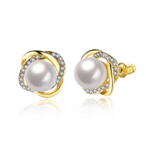 shell imitation pearl earrings jewelry fashion classic women wedding gift 10 pairs/batch, Golden;silver
shell imitation pearl earrings jewelry fashion classic women wedding gift 10 pairs/batch, Golden;silver
