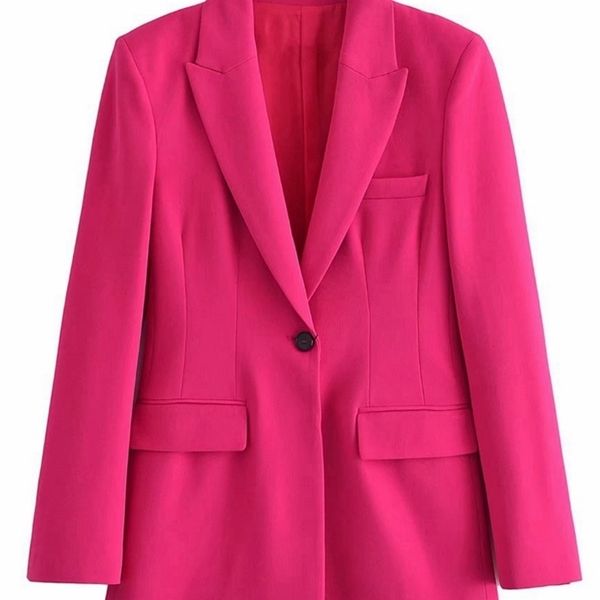 tangada women fashion pink tunic blazer coat vintage long sleeve female office lady work suit 3h270 220720, White;black
tangada women fashion pink tunic blazer coat vintage long sleeve female office lady work suit 3h270 220720, White;black