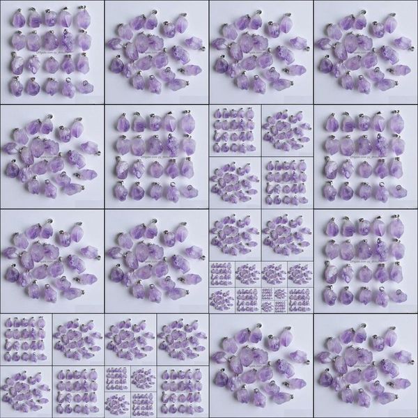 charms jewelry findings components natural stone amethysts crystal irregar shape pendants for necklace making drop delivery 2021 8e27d, Bronze;silver
charms jewelry findings components natural stone amethysts crystal irregar shape pendants for necklace making drop delivery 2021 8e27d, Bronze;silver