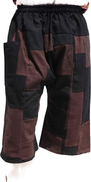 stonewashed patch cotton thai big sadaw shorts with pullsting waist 54t2#, White;black
stonewashed patch cotton thai big sadaw shorts with pullsting waist 54t2#, White;black