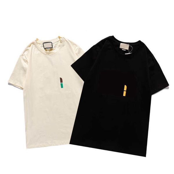 fashion mens t shirts brand tshirt short sleeve 22ss with chest letters, White;black
fashion mens t shirts brand tshirt short sleeve 22ss with chest letters, White;black