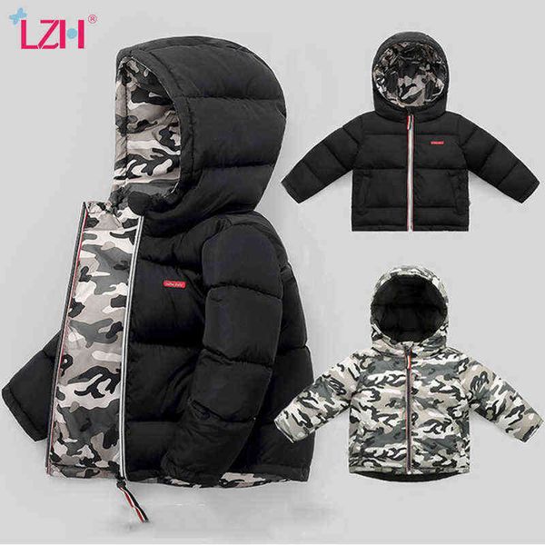 lzh 2022 children down jacket quilted jacket for children camouflage double sided wear clothes for boys autumn winter baby boys jacket j2207, Blue;gray
lzh 2022 children down jacket quilted jacket for children camouflage double sided wear clothes for boys autumn winter baby boys jacket j2207, Blue;gray