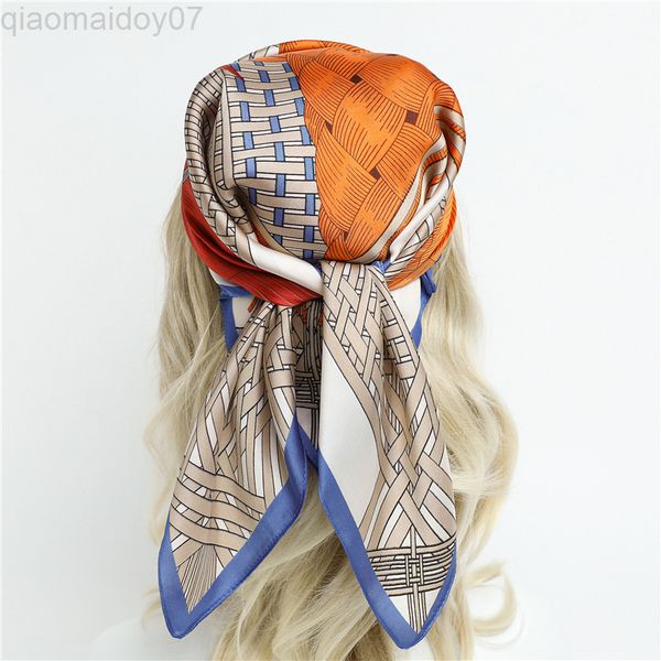 2022 summer luxury silk square scarf women wraps shawl hijab female hair hand wrist headscarf echarpe tie bandana l220802, Blue;gray
2022 summer luxury silk square scarf women wraps shawl hijab female hair hand wrist headscarf echarpe tie bandana l220802, Blue;gray