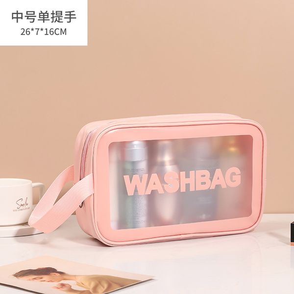 toiletry kits pu transparent wash bag large capacity frosted portable storage travel handbag
toiletry kits pu transparent wash bag large capacity frosted portable storage travel handbag