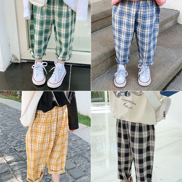 spring summer autumn girls boys casual plaid pant baby kids children trousers 220808, Blue
spring summer autumn girls boys casual plaid pant baby kids children trousers 220808, Blue