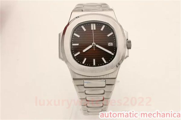 classic mens automatic watch calendar 40mm full steel auto date transparent brown dial folding clasp sport wristwatch montre de luxe, Slivery;brown
classic mens automatic watch calendar 40mm full steel auto date transparent brown dial folding clasp sport wristwatch montre de luxe, Slivery;brown