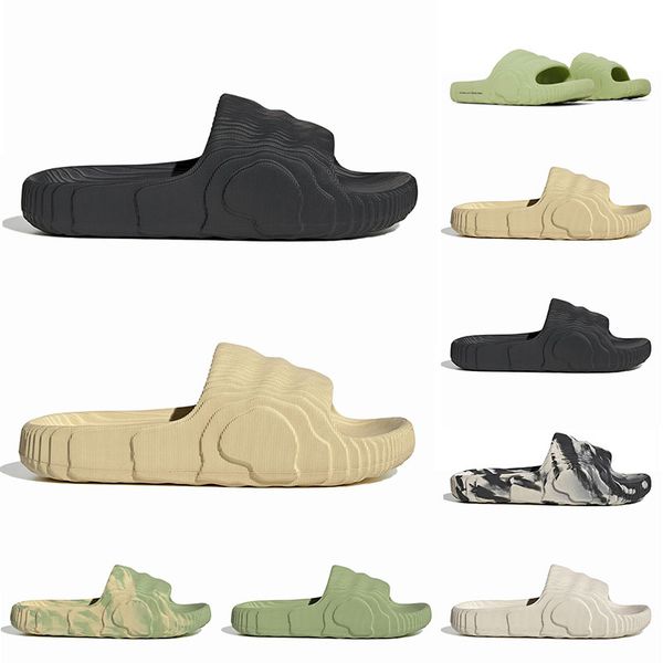 2022 new adilette 22 sliders slippers slides designer sandals mens womens grey desert sand magic lime luxury shoes pantoufle flip flops plat, Black
2022 new adilette 22 sliders slippers slides designer sandals mens womens grey desert sand magic lime luxury shoes pantoufle flip flops plat, Black