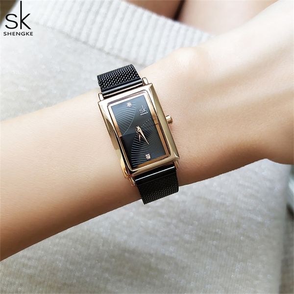 shengke brand luxury women watch rectangle dial elegant quartz japanese ladies wristwatches waterproof gift reloj mujer 220421, Slivery;golden
shengke brand luxury women watch rectangle dial elegant quartz japanese ladies wristwatches waterproof gift reloj mujer 220421, Slivery;golden