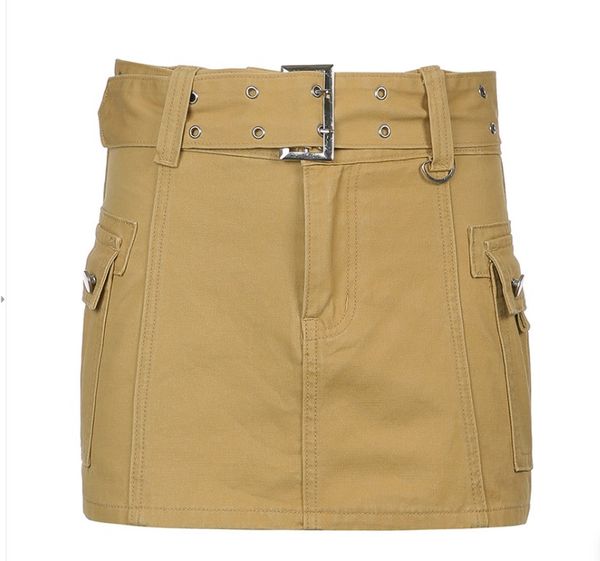 y2k aesthetics basic belted low waist micro skirts women fashion 90s pockets denim skirt cute bottoms 2022 summer culb, Black
y2k aesthetics basic belted low waist micro skirts women fashion 90s pockets denim skirt cute bottoms 2022 summer culb, Black