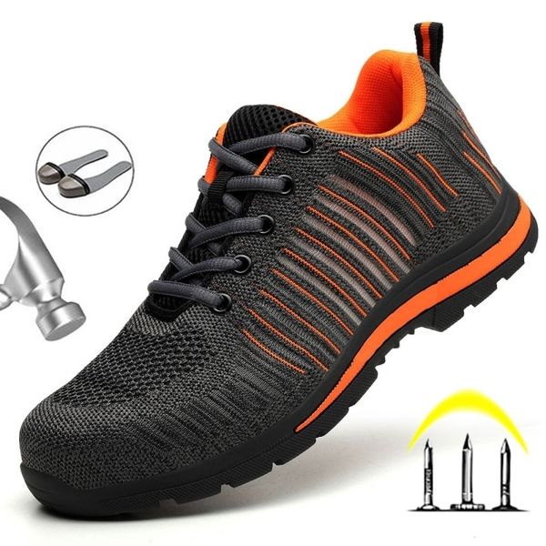 new breathable men safety shoes steel toe nonslip work boots indestructible shoes punctureproof work sneakers men 210315, Black;brown
new breathable men safety shoes steel toe nonslip work boots indestructible shoes punctureproof work sneakers men 210315, Black;brown