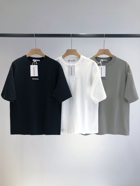 new ac studios summer lovers letter series acne smiling face cotton slim round neck short sleeve t-shirt classic versatile tees, White
new ac studios summer lovers letter series acne smiling face cotton slim round neck short sleeve t-shirt classic versatile tees, White