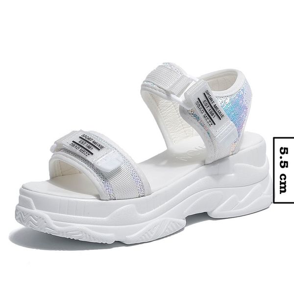 fujin summer women sandals buckle design black white platform sandals white comfortable womens thick sole beach shoes 210226
fujin summer women sandals buckle design black white platform sandals white comfortable womens thick sole beach shoes 210226