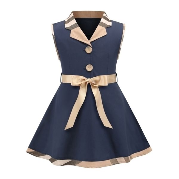 fashion sleeveless cotton baby girl shirt dress casual wear bow kids clothing children summer european style arrival 220526, Red;yellow
fashion sleeveless cotton baby girl shirt dress casual wear bow kids clothing children summer european style arrival 220526, Red;yellow