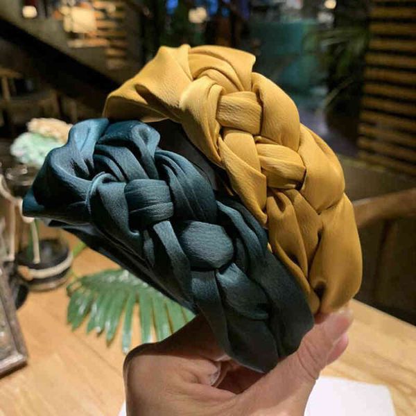 new fashion diy multiple knots hairbands for women ladies high-end hair band wide side winter hair accessories aa220323, Pink
new fashion diy multiple knots hairbands for women ladies high-end hair band wide side winter hair accessories aa220323, Pink