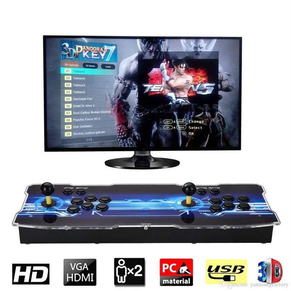 2019 2199 3d hd games pandora 7 3d 1280 1080p 32gb arcade video game console box arcade machine double arcade joystick with spea2398
2019 2199 3d hd games pandora 7 3d 1280 1080p 32gb arcade video game console box arcade machine double arcade joystick with spea2398
