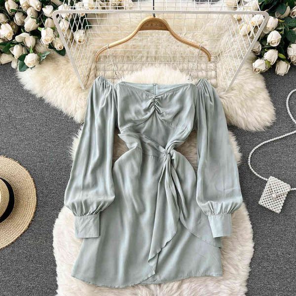 casual dresses girl off shoulder suspender dress, royal sister light familiar wind, close waist, thin temperament, versatile a-line skirt wa, Black;gray
casual dresses girl off shoulder suspender dress, royal sister light familiar wind, close waist, thin temperament, versatile a-line skirt wa, Black;gray
