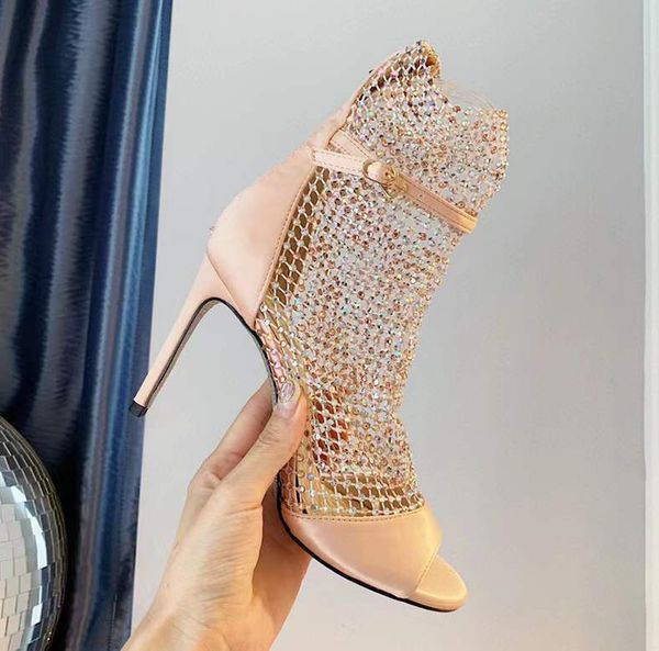 galaxia crystal-embellished mesh strass caged stiletto sandals rhinestones ankle strap nude satin evening shoes women high heeled luxury des, Black
galaxia crystal-embellished mesh strass caged stiletto sandals rhinestones ankle strap nude satin evening shoes women high heeled luxury des, Black