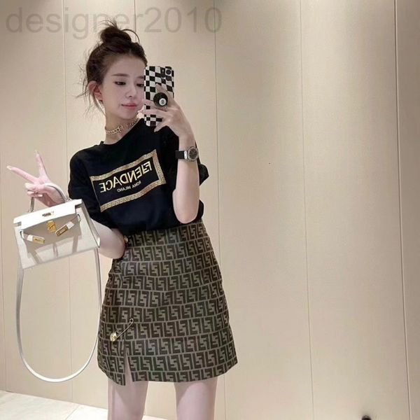 two piece dress designer european double f co branded pin slit skirt loose front and back letter printed short sleeve two-piece set s ivao, White
two piece dress designer european double f co branded pin slit skirt loose front and back letter printed short sleeve two-piece set s ivao, White