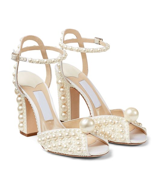wedding shoes sacaria 100 pearls embellished satin sandals bride bridesmaid party fashion stars, Black
wedding shoes sacaria 100 pearls embellished satin sandals bride bridesmaid party fashion stars, Black