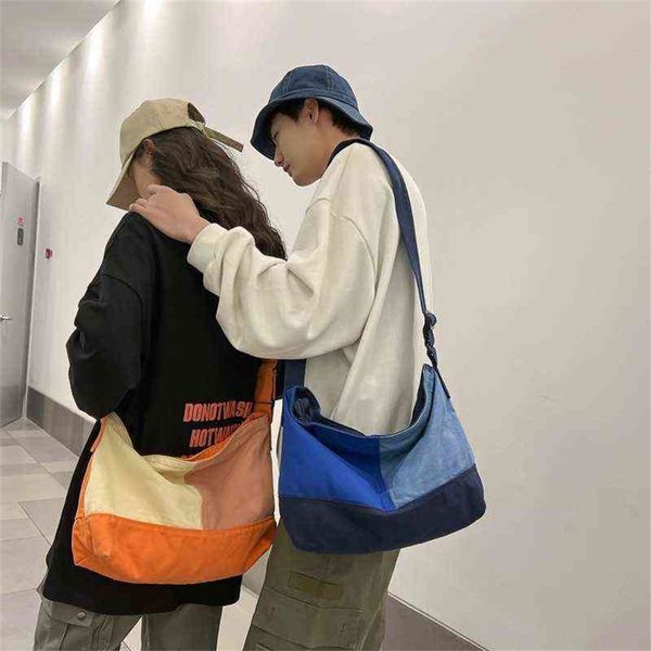 contrast canvas and simple solid color single messenger66% off store wholesale
contrast canvas and simple solid color single messenger66% off store wholesale