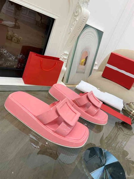 slippers rv square buckle spring and summer casual sandals thick bottomed muffin women's shoes elevated flip flops, Black
slippers rv square buckle spring and summer casual sandals thick bottomed muffin women's shoes elevated flip flops, Black