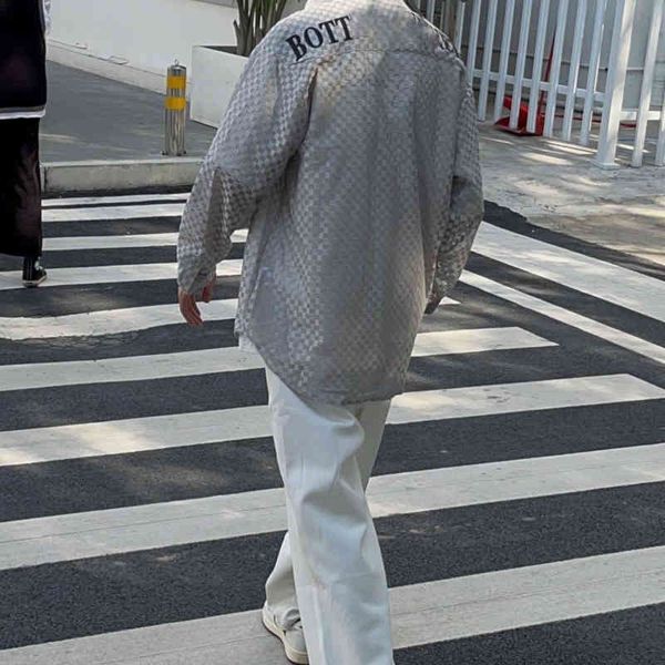 european american selling bv casual jacket bottega v triangle logo summer solid color jacquard shirt classic checkerboard loose cotton long-, White;black
european american selling bv casual jacket bottega v triangle logo summer solid color jacquard shirt classic checkerboard loose cotton long-, White;black