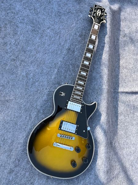 classic brand electric guitar, lp electric guitar, gold powder bright surface, performance level, delivery to home
classic brand electric guitar, lp electric guitar, gold powder bright surface, performance level, delivery to home