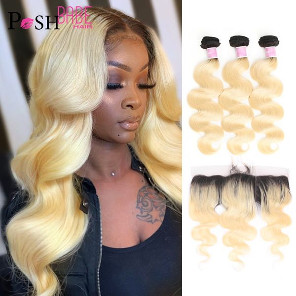 accessories ombre blonde 13*4 lace frontal with remy brazilian body wave hair bundles1b 613 color 2 3 4 bundles weave with frontal closure, Silver
accessories ombre blonde 13*4 lace frontal with remy brazilian body wave hair bundles1b 613 color 2 3 4 bundles weave with frontal closure, Silver