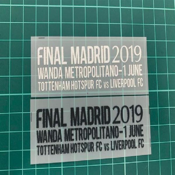 final madr 2019-june 1 match details patch ucl final match text for m.salah mane firmino kane heat transfer 2018 2019 soccer badge3249
final madr 2019-june 1 match details patch ucl final match text for m.salah mane firmino kane heat transfer 2018 2019 soccer badge3249