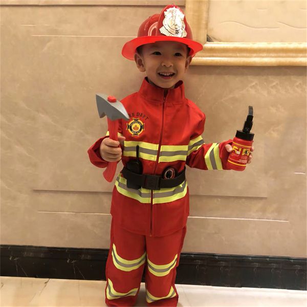 new year christmas gift fireman sam costume for kids boys girls firefighter cosplay uniform role-play carnival fancy suit, Blue
new year christmas gift fireman sam costume for kids boys girls firefighter cosplay uniform role-play carnival fancy suit, Blue