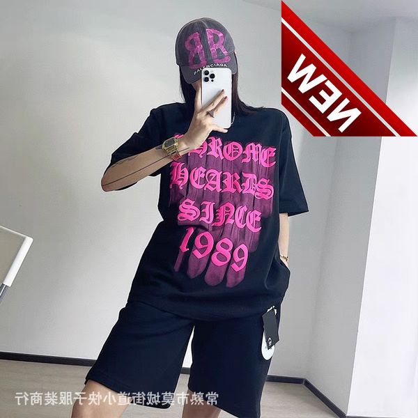 summer ch cross croix sanskrit foaming letter graffiti short sleeve t-shirt fashion brand lovers, White;black
summer ch cross croix sanskrit foaming letter graffiti short sleeve t-shirt fashion brand lovers, White;black