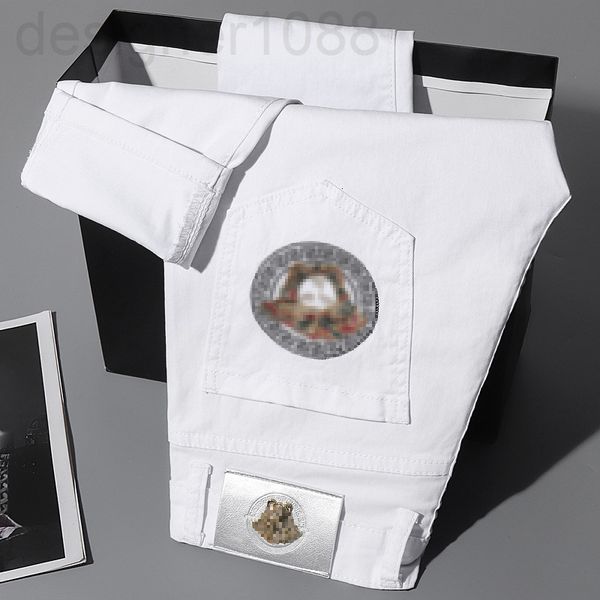 men's jeans designer european new spring and summer men's jeans pure black white two-color cotton high elastic small foot slim fit, Blue
men's jeans designer european new spring and summer men's jeans pure black white two-color cotton high elastic small foot slim fit, Blue