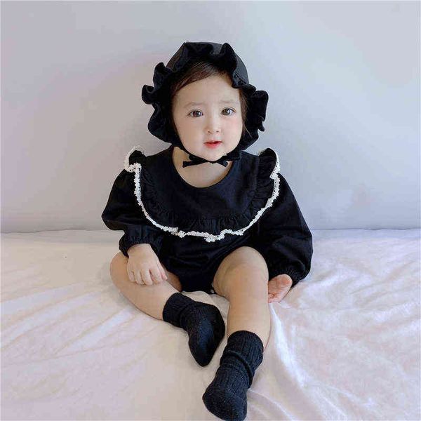 selling baby girls 2021 babies' 100-day clothes ruffled collar lace pure color long-sleeved romper triangle jumpsuit aa220323, Blue
selling baby girls 2021 babies' 100-day clothes ruffled collar lace pure color long-sleeved romper triangle jumpsuit aa220323, Blue