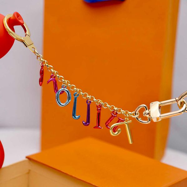 letter multicolor keychains men woman bag pendants fashion designer keychain luxury jewelry womens couple lovers buckle rings key chain 2022, Silver
letter multicolor keychains men woman bag pendants fashion designer keychain luxury jewelry womens couple lovers buckle rings key chain 2022, Silver