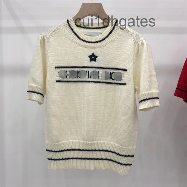 2022 designer di or t shirt and tees dress d family 2022 spring summer new lucky star letter jacquard knitted round neck short sleeved sweat, White
2022 designer di or t shirt and tees dress d family 2022 spring summer new lucky star letter jacquard knitted round neck short sleeved sweat, White