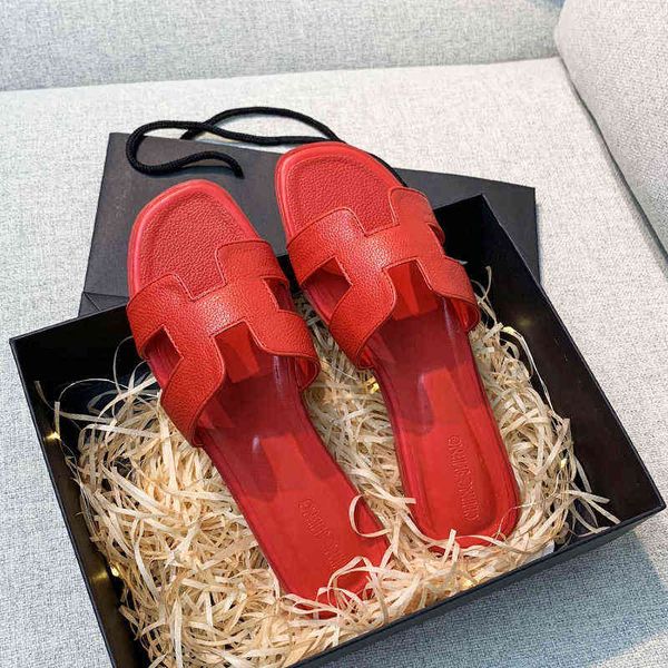luxury designer women's slippers net red h slipper's summer flat bottomed fashion wear leather h sandals, korean beach tourism one, Black
luxury designer women's slippers net red h slipper's summer flat bottomed fashion wear leather h sandals, korean beach tourism one, Black