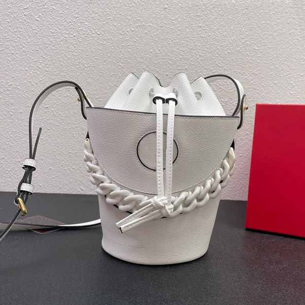 cylindrical bucket bag women crossbody bags genuine leather removable strap drawcord closed chain palin wallets fashion handbags purse
cylindrical bucket bag women crossbody bags genuine leather removable strap drawcord closed chain palin wallets fashion handbags purse