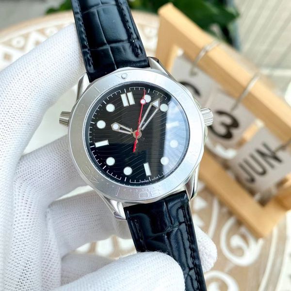 fashion men's automatic mechanical watch 43mm sports life waterproof leather strap multicolor jason007 designer movement watches watche, Slivery;brown
fashion men's automatic mechanical watch 43mm sports life waterproof leather strap multicolor jason007 designer movement watches watche, Slivery;brown