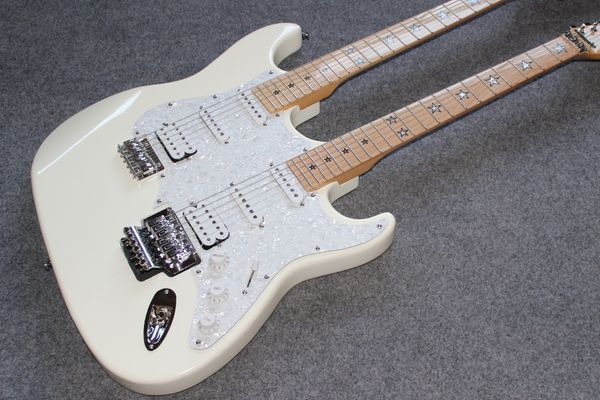 new standard custom electric guitar 12 6 strings double neck white gitaar support customization
new standard custom electric guitar 12 6 strings double neck white gitaar support customization