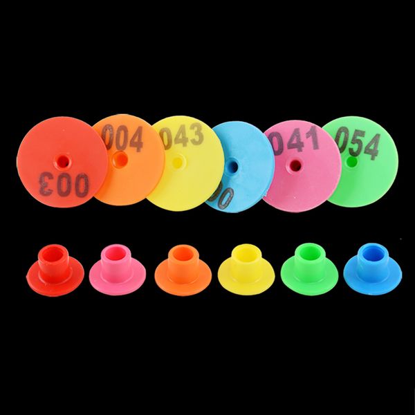 small animal supplies 30pcs sheep rabbit goat pig ear tag with the word laser typing copper head earrings 6 colour farm identification card
small animal supplies 30pcs sheep rabbit goat pig ear tag with the word laser typing copper head earrings 6 colour farm identification card