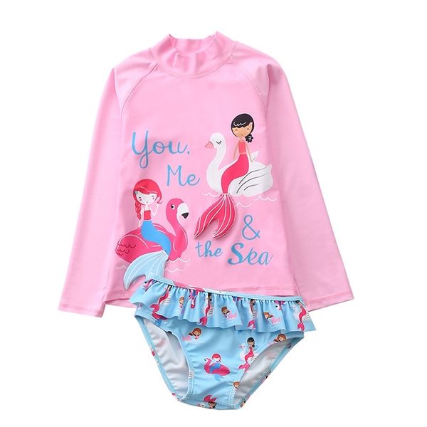 girls rash guards 2~10y baby ins mermaid swimwear two pieces long sleeves kids swimsuit-sw453 220426, Black
girls rash guards 2~10y baby ins mermaid swimwear two pieces long sleeves kids swimsuit-sw453 220426, Black