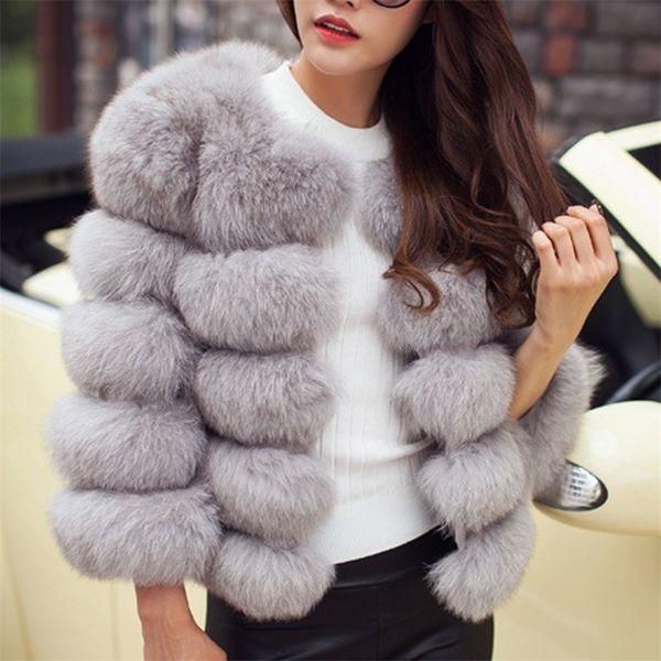 women autumn winter fashion casual warm coat plus size faux fur overcoat jacket female long sleeves t200506, Black
women autumn winter fashion casual warm coat plus size faux fur overcoat jacket female long sleeves t200506, Black