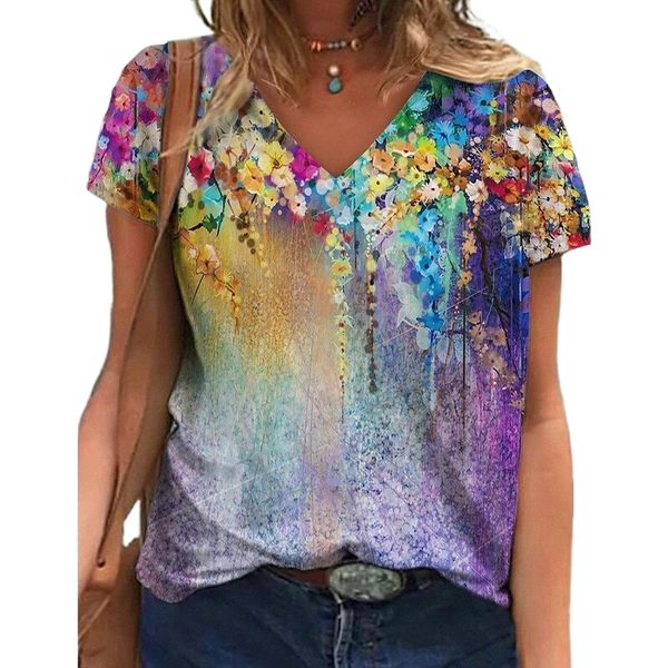 shujin women's t-shirt casual vintage v neck short sleeve summer loose butterfly flowers printed blouse tunic tee for ladies teenager, White
shujin women's t-shirt casual vintage v neck short sleeve summer loose butterfly flowers printed blouse tunic tee for ladies teenager, White