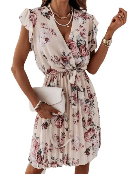 casual dresses summer dress women 2022 fashion chiffon sleeveless ruffles floral print beach elegant black mini robe femme, Black;gray
casual dresses summer dress women 2022 fashion chiffon sleeveless ruffles floral print beach elegant black mini robe femme, Black;gray
