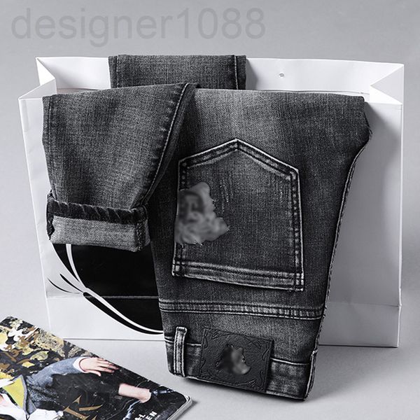 men's jeans designer new fashion boutique beauty head men's jeans elastic versatile slim men n9s4, Blue
men's jeans designer new fashion boutique beauty head men's jeans elastic versatile slim men n9s4, Blue