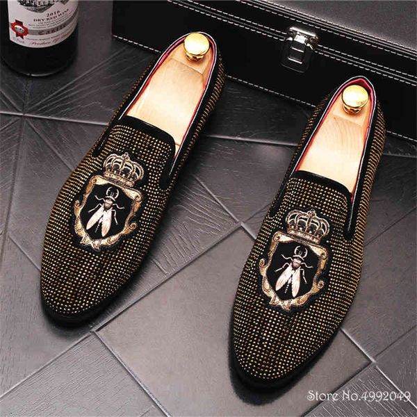 dress shoes pointed toe embroidery flat for men male wedding prom homecoming zapatos hombre vestir fc4k, Black
dress shoes pointed toe embroidery flat for men male wedding prom homecoming zapatos hombre vestir fc4k, Black